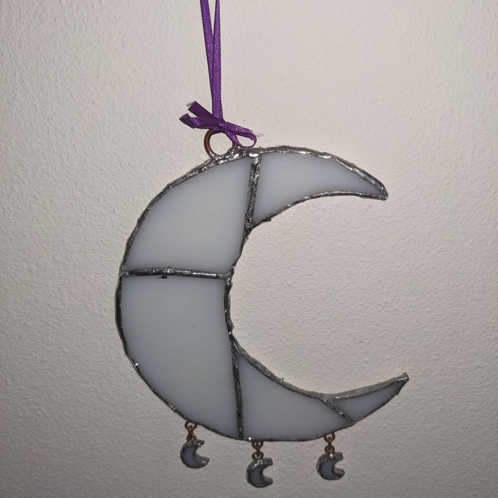 Handmade Hanging Moon Decoration